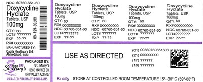 DOXYCYCLINE 651-60.jpg 651-60 - DOXYCYCLINE 651 60